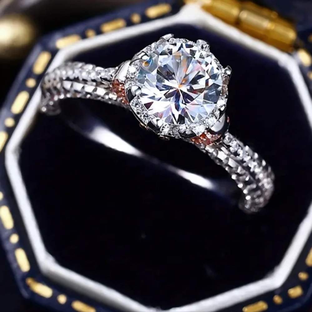 Sterling showstopper ring